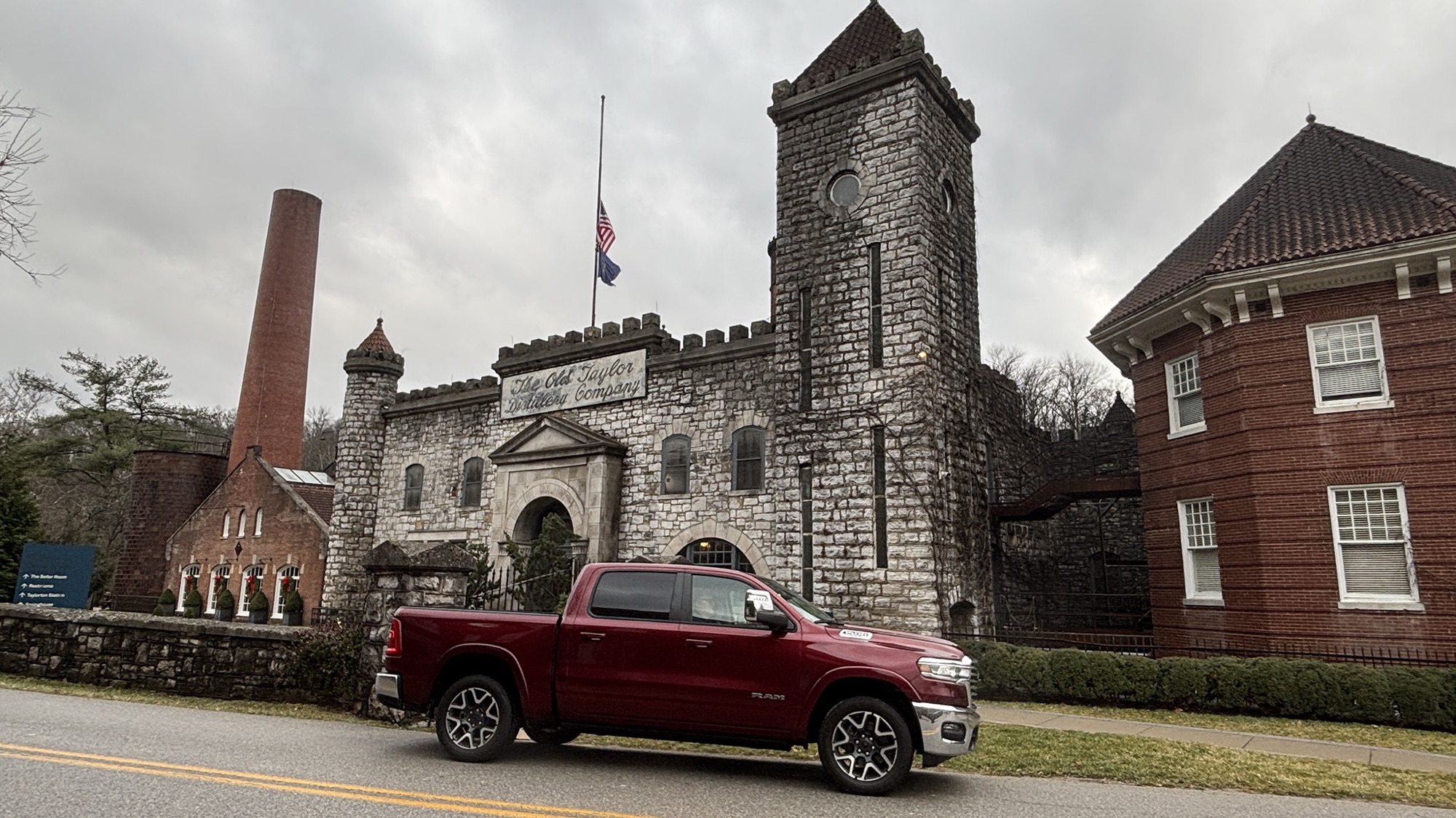 The Ram at the Old Taylor Distillery, Kentucky.